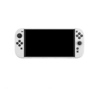 for Switch 2 Hard Shell Carrying Case - Shockproof & Spacious EVA Storage Bag with Multi-Pocket Design for Console, Games & Accessories (White)