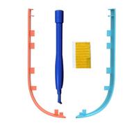 For Switch 2 Joy-Con Controllers Decorative StripsLeft red right blue)