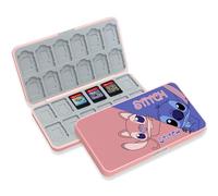 For Switch Games Storage, Switch Games Storage, Switch Games Case Storage, with 24 Game Card Slots and 24 Micro SD Cards, Magnetic Closure, Soft Silicone Lining (DC2421)