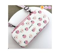 (For Switch Peach) Sakura Pink Portable Storage Bag for Switch Travel Carrying Cherry Blossoms Bag Case for Nintendo SwitchGame