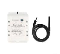 for Switch Sensor for Home - 16A/20A AC 85-250V Control Switch with Built-in Temp, RF433 Wireless, Tim(16A with 1M Wire)