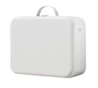 for Switch2 Game Console Travel Storage Bag - 21 Game Card Slots, Pro Controller/Charging Dock Compatible, Shockproof & Waterproof Design (White2)