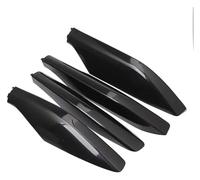For T&oyota For Land Cruiser For Prado Fj120 2003-2009 Roof Rack Bar Rail End Protection Cover Shell 4PCS Rooftop Holder(Black 4pcs)