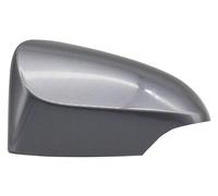 For T&oyota For Yaris 2012-2018 Auto Rearview Mirror Housing Shell Cover Left Right Wing Outside Mirror Cap Lid 1pcs Replacement Covers Car Mirrors(Grey,Left)