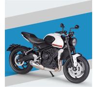 For T&riu&mph Trident 660 Mock-up Alloy Motorcycle Model Toy Gift Set 1:12