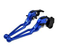 For T&riumph 765 For Street Triple R (Not RS) 2017-2019 Modified CNC Aluminum Alloy Brake Clutch Lever Motorcycle Brake Clutch Lever Motorcycle Brake Lever(Blue)