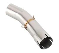 For T&riumph For Street For Triple 675 675 R 2013-2017 Motorbike Exhaust End Silencers Slip-on Motorcycle Escape Muffler Mid Link Pipe Motorcycle Exhaust Mid Link Pipe