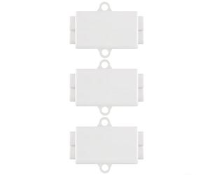 for t-type Terminal Block 100A Quick Wire Connector for Cable Splitter 1000V Copper Conductor Side Slotted Design 2.5-16mm² White 3 Pack