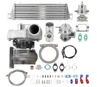 For T3 T4 TO4E T04E 400HP Universal Turbo Turbocharger Kit W/Intercooler Turbocharger Turbo actuator