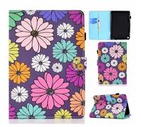 for Tablet Case for iPad Pro 11 inch 2024 M4, Lightweight Shockproof Flip Leather Book Wallet Cover Case with fold Stand Protection for iPad Pro 11 inch 2024 M4Little daisy