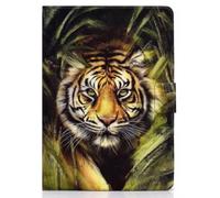for Tablet Case for iPad Pro 11 inch 2024 M4, Lightweight Shockproof Flip Leather Book Wallet Cover Case with fold Stand Protection for iPad Pro 11 inch 2024 M4tiger