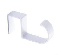 For Tabletop Wallet Hook - 2 Pack Heavy Duty Alloy Bag Hanger for Keeping Essentials Within Reach at Home Office or Travel (white)