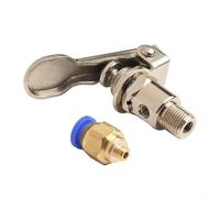 for TAC-3P-34T Pneumatic 2-Position 3-Way Mechanical Valve with 6 mm Connector, Brass Body (Nickel Plated), 0-0.9 MPa Working Pressure, for