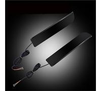 For Tail/Brake Turn Signal Lights Rear Fog Lamps LED Bumper Reflector Lights For Mitsubishi For Lancer For Evo X For Outlander Car Work Lamp Fog Lights(Smoked Lens)