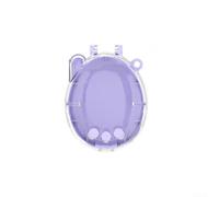 For Tamagotchi Connection Hard Shell Protective Cover Made From Clear PC Material For Enhanced Durability And Functional Accessibility(Purple)
