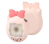 For Tamagotchi Connection V3 Protective Case,Cute Cartoon Silicone Protector Connection Case Soft,Portable Carrying Case for Tamagotchi Accessories (Pink)