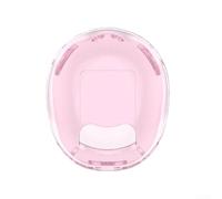 for tamagotchi for nano Case Hard PC Shell Protective Cover Anti-Scratch Shockproof Skin for Pac-Man Gaming Device 8.3x7.9cm(Pink)