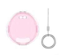 for tamagotchi for uni Protective Case, Transparent PC Cover Shell, All-Around for impact Protection with Precise Cutouts, Compact and Stylish Guard for Gamers(Pink)