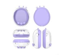 For Tamagotchi Paradise Compatible Clear Shell with Structural Rigidity and Functional Accessibility (Purple)