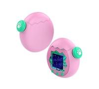 for Tamagotchi Paradise Virtual Pet Game Machine Case Cover,WUNIAK Design Kid Friendly Silicone Protective Portable Scratch Shock Resistant Shell with Button Cover for Tamagotchi, Pink.