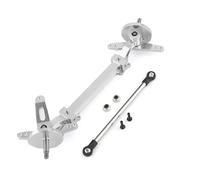 For Tamiya 1/14 Metal Front Axle Steering Assembly Link Pole Linkage Rod No Power RC Truck Tractor Car Upgrades Parts RC Replacement Parts