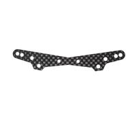 For Tamiya DT-04 Fighter NXGEN 1/10 RC Suspension Bracket | RC Car Parts Carbon Fiber Pattern Suspension Bracket 58741 Suspension Bracket RC Repair Parts
