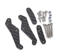 For Tamiya For Beetle Brat 2WD 1/10 RC Rear Shock Plate | RC Car Parts Carbon Fiber Pattern Rear Shock Plate RC Repair Parts