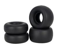 For Tamiya For Frog Sand Scorcher For Grasshopper For Hornet 1/10 RC Car Upgrade Parts 4Pcs Rubber Tyres Wheel Tires With Silencing Sponge RC Replacements Spare