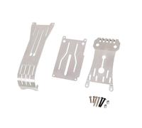For Tamiya For Hotshot II 1/10 Stainless Steel Skid Plate Guard Chassis RC Truck Upgrades Parts Accessories Replacement And Repair RC Frame Components