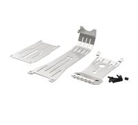 For Tamiya For Hotshot II 2024 58737 1/10 Stainless Metal For Chassis Skid Plate Axle Protector RC Car Upgrade Parts Accessories RC Car Components