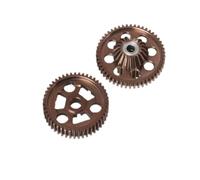 For Tamiya For Hotshot II 2024 Edition 58737 1/10 Remote Control Car Chassis Rear Gearbox 6061 Gears Upgrade Accessories Rc Drift Cars Parts