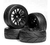 For Tamiya For Kyosho Infinity For HPI 1/10 4pcs On-Road Car Belt Drive Tires Decorative Spare Parts Toy Models RC Car Toys Components