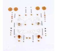 For Tamiya For Mini 4WD 1 Set Of MA/AR Chassis Upgrade Including FRP/Rollers/Damper Kit Suitable Car Models Rc Accessories
