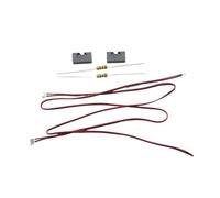 For Tamiya For Scania 770S 56368 1/14 Plastic Front Wheel Eyebrow Lights 6V Car Accessories RC Truck Trailer Tipper RC Car Toys Components