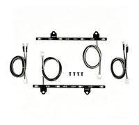 For Tamiya For Scania 770S 6X4 56368 8X4 56371 1/14 RC Truck Car PCB Black 5V Side Skirt Light Diy Parts For Toys Rc Drift Cars Parts