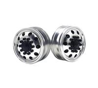 For Tamiya For Scania 770S For Benz For Actros 3363 For Volvo For Man 1/14 2Pcs Metal Alloy Bearing Front Rear Wheel Hub RC RC Car Toys Components