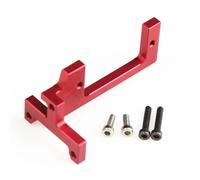 For Tamiya For Scania For MAN For Benz For Actros 1/14 Metal Gearbox Shift Steering Gear Bracket Servo Mount RC Truck Trailer Car DIY Parts RC Upgrades(Red)