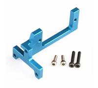 For Tamiya For Scania For MAN For Benz For Actros 1/14 Metal Gearbox Shift Steering Gear Bracket Servo Mount RC Truck Trailer Car DIY Parts RC Upgrades(Blue)