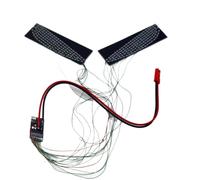 For Tamiya For SCANIA For VOLVO For ACTROS For MAN For TRX4 1/14 1/10 RC Car 1Pair Devil's Eye Light Decoration Upgrade Parts RC Car Repair Kit