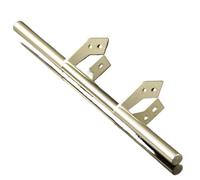For Tamiya For Scania For Volvo TGX LESU FH16 770S R620 3363 1/14 RC Truck Trailer Tipper Metal Rear Bumper Tail Boom Parts RC Car Shock Absorber(Silver)