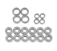 For Tamiya For TT-01 TT01D TT01E TT01R DF02 1/10 20Pcs Ball Bearing Kit RC Car Upgrade Parts Replacement Parts Bearing
