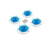 For Tamiya For TT01 For TT02 For HPI For HSP 94123 For Racing Car MN86 1/10 Aluminum Alloy Brake Disc Wheel Rim Hex Adapter RC RC Car Models Parts