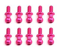 For Tamiya For Tt01 For Tt02 For Sakura D5 1/10 Rc Drift Car 10Pcs/Lot M3 Metal Hex Ball Head Screws Upgrade Parts Rc Upgrade Model