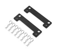 For Tamiya For TT01 For TT02 XV01 1/10 RC Car Upgrade Parts Carbon Fiber Front Rear Body Mount Crossmember Invisible Post RC Crawlers Car Parts