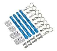 For Tamiya For Tt02 Tt-02D 1/10 Rc Car Upgrade Parts Aluminum Shell Body Mount Accessories Decorative Spare Replace RC Crawlers Car Parts