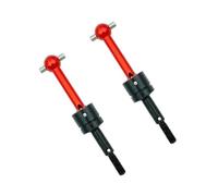 For Tamiya For TT02 TT01 TA04 1/10 RC Car Metal For Universal Drive Shaft CVD 53792 Upgrade Parts Modification Accessories RC Accessories(Red)