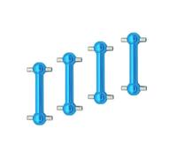 For Tamiya TT02D TT02S For TT-02 4Pcs Drive Shaft Dog Bone 1: 10 RC Car Tracked Vehicle Parts And Accessories Upgrade Replacement Use RC Car Accessories(Blue)