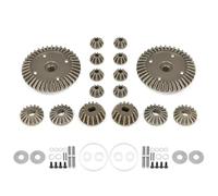 For Tamiya XV02 XM01 22049 39T Differential Gear Powdered Metal Aluminum Diff Case Model Accessory Assemble Parts Rc Parts
