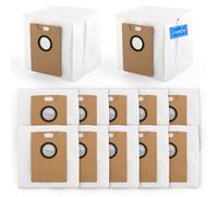 for Tapo RVA202 dust bag,10 pieces vacuum cleaner bags compatible with Tapo RV30 Max Plus/RV20 Max Plus vacuum robot accessories, 3L large capacity