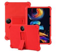 For TCL NXTPAPER 11 Plus 11.5 Case Silicone Cover Stand,(Red)
